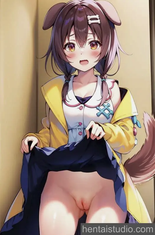 Korone Inugami from Holo Graffiti hentai art 1 of 3