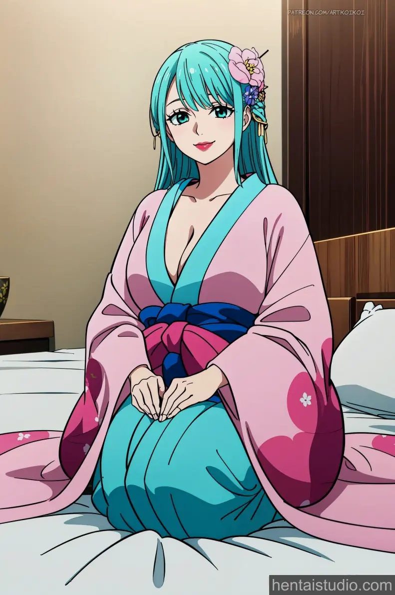 Kozuki Hiyori from One Piece hentai art 1 of 26