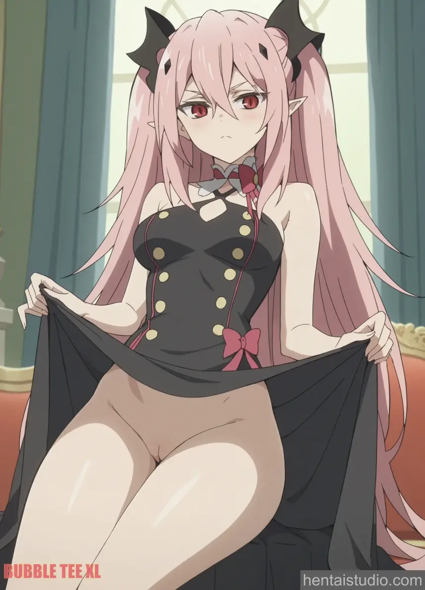 Krul Tepes from Seraph Of The End hentai art 21 of 40
