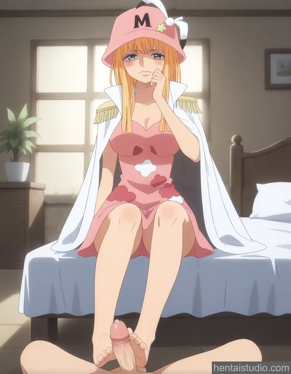 Kujaku from One Piece hentai art 10 of 25