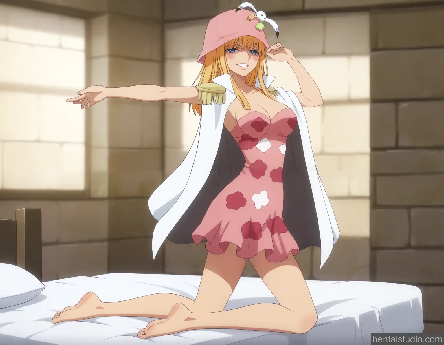 Kujaku from One Piece hentai art 19 of 25