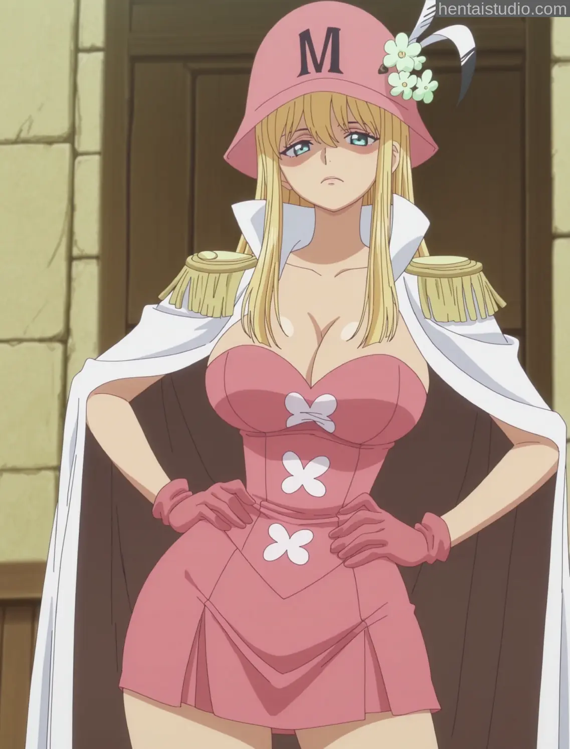 Kujaku from One Piece hentai art 16 of 32