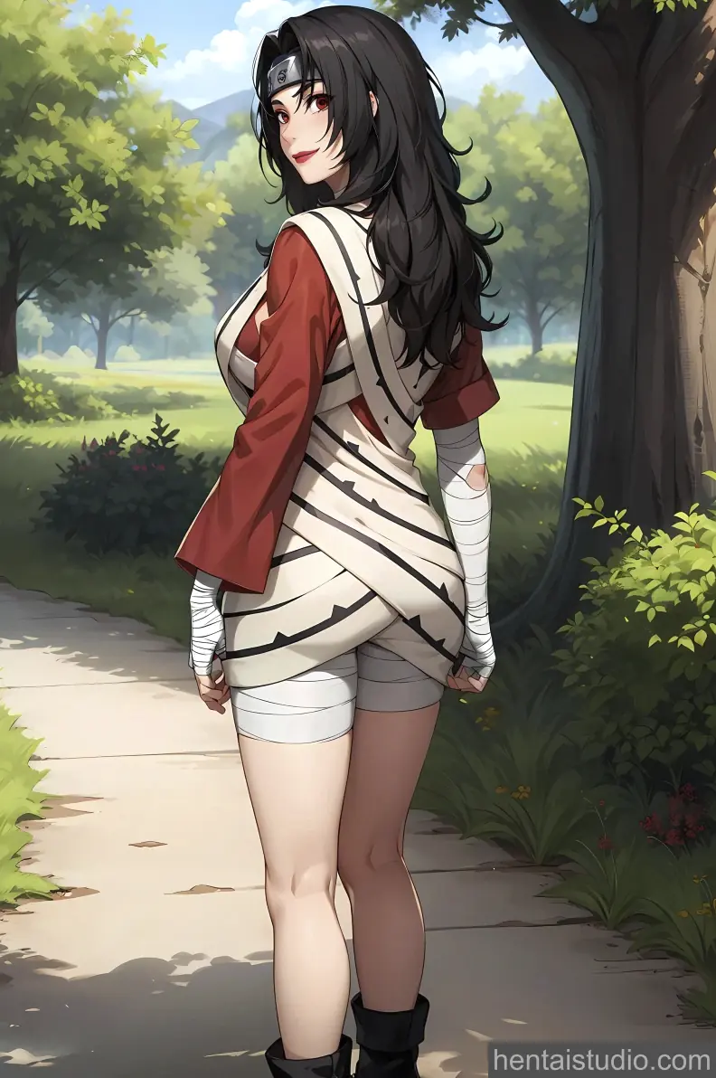 Kurenai Yuhi from Naruto hentai art 1 of 26