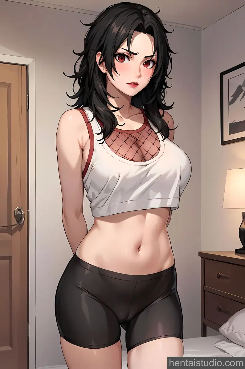 Kurenai Yuhi from Naruto hentai art 12 of 26