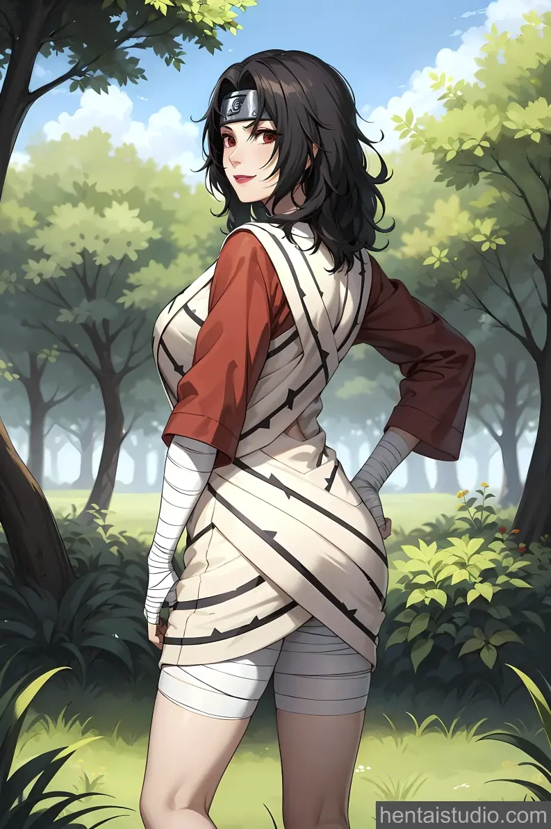 Kurenai Yuhi from Naruto hentai art 2 of 26