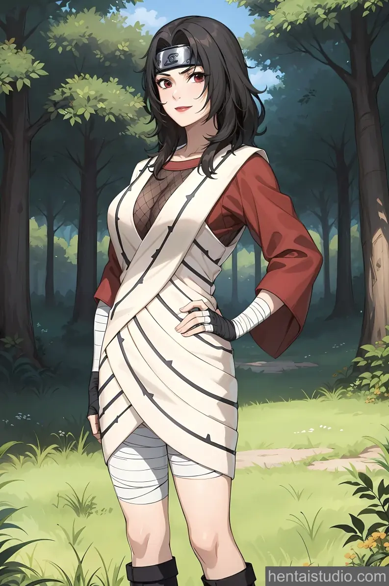Kurenai Yuhi from Naruto hentai art 3 of 26
