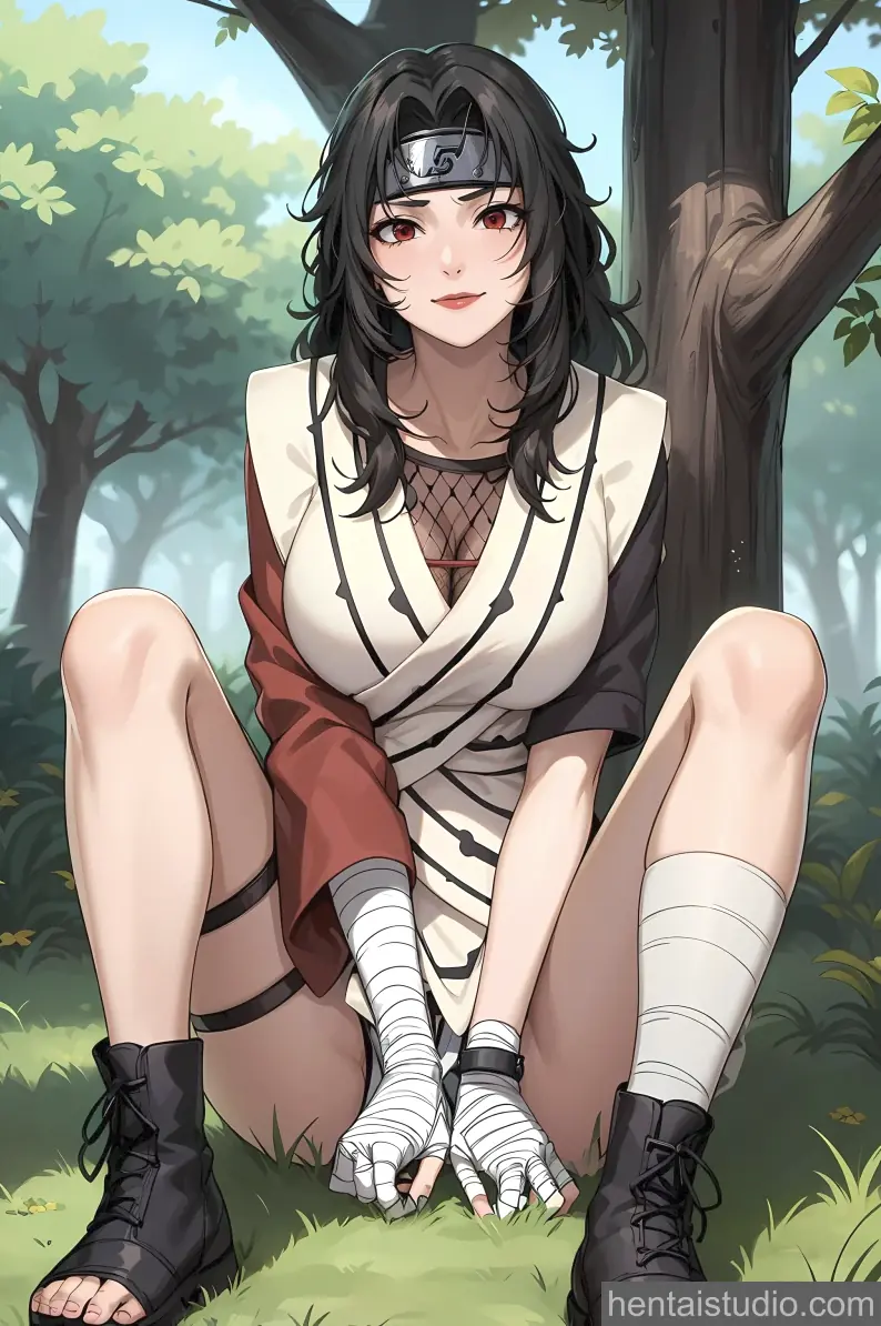 Kurenai Yuhi from Naruto hentai art 5 of 26