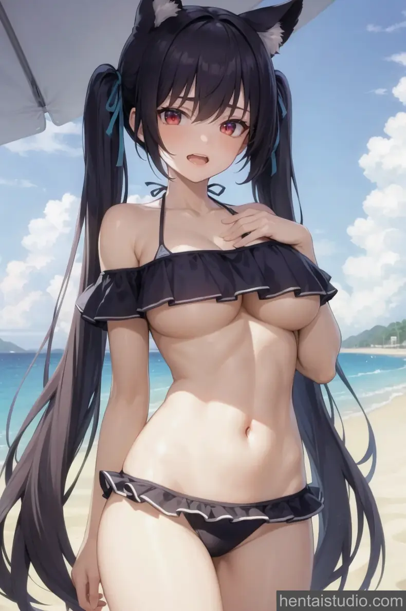 Kuromi Serika from Blue Archive hentai art 2 of 29
