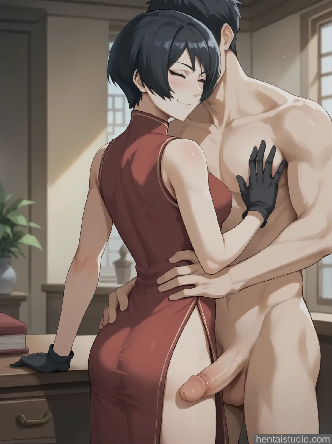 Kurotsuchi from Naruto hentai art 7 of 30