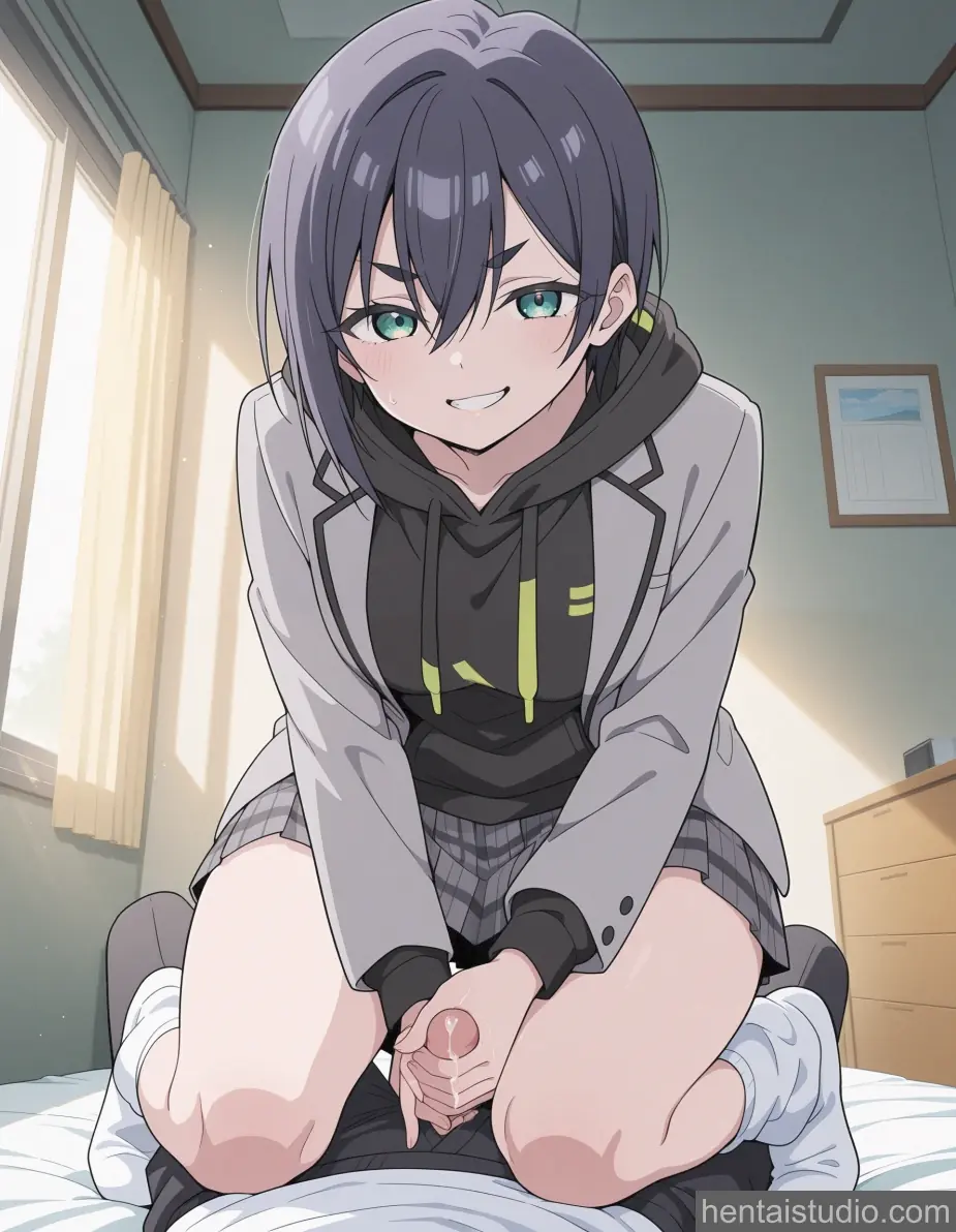 Kurumi Haraga from Hyakkano hentai art 2 of 22