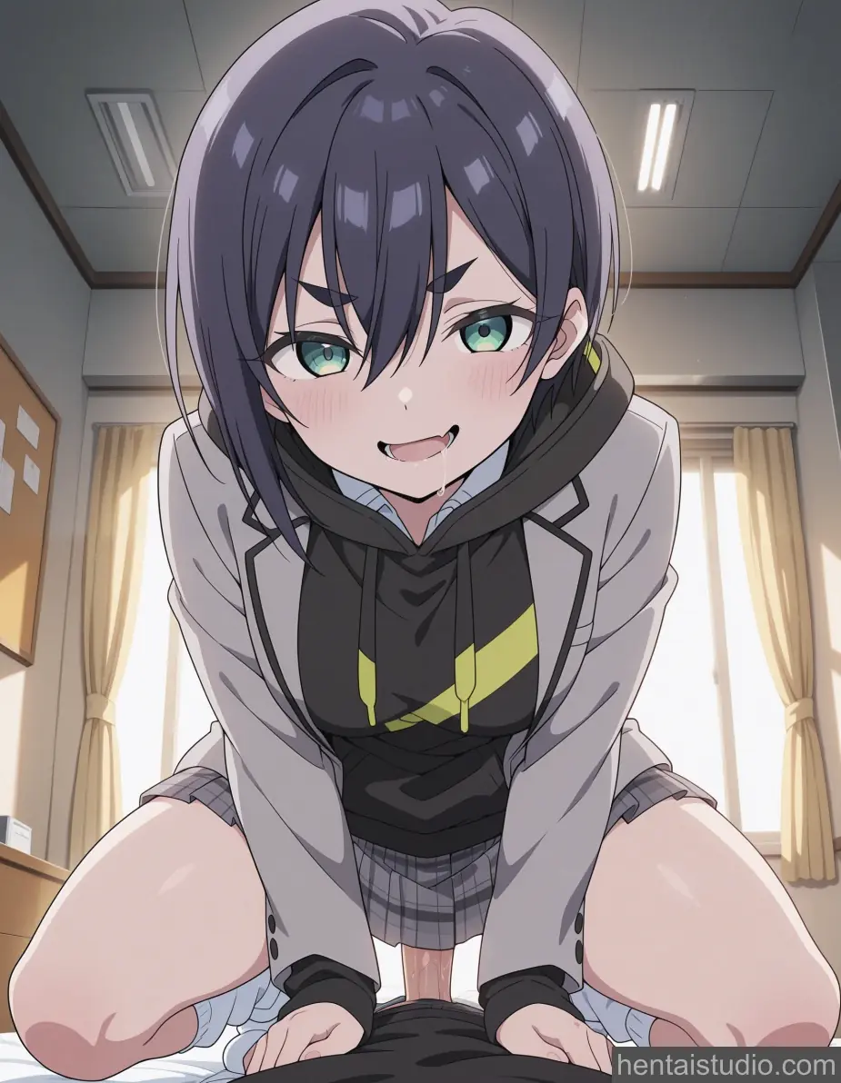Kurumi Haraga from Hyakkano hentai art 4 of 22
