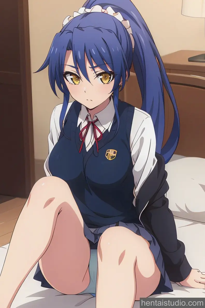 Kurumi Nonaka from The Testament Of Sister New Devil hentai art 14 of 48