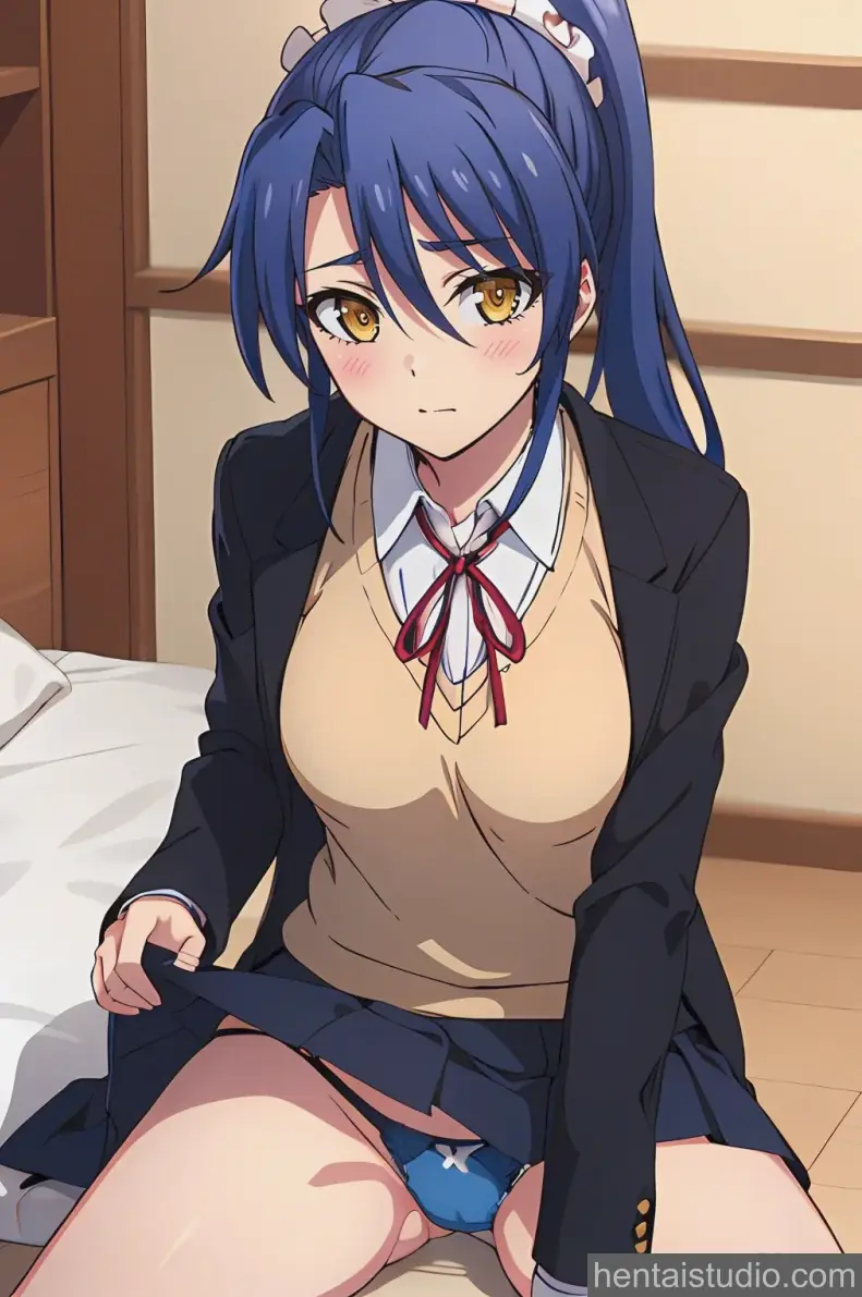 Kurumi Nonaka from The Testament Of Sister New Devil hentai art 9 of 48