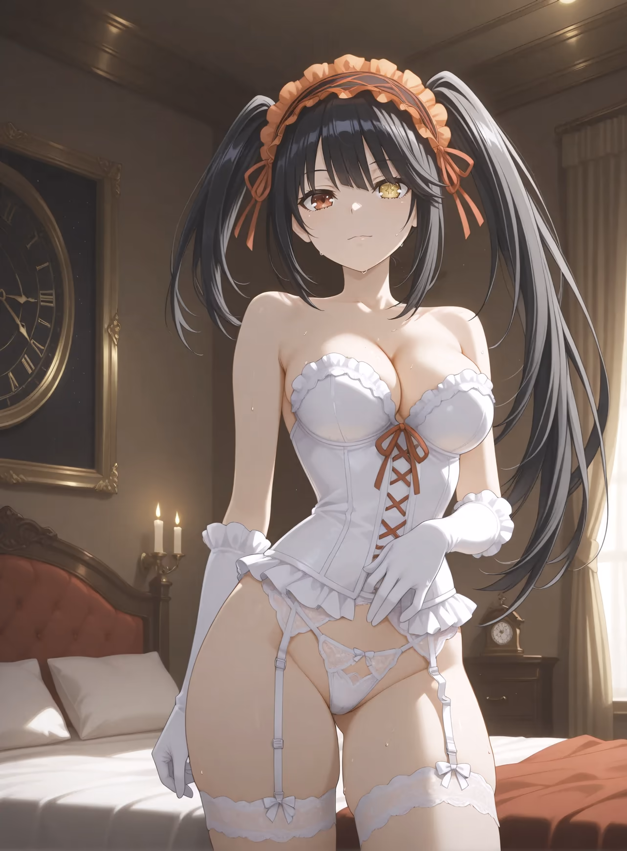 Kurumi Tokisaki x Mukuro Hoshimiya - Date A Live - Hentai Gallery - 79 Images — image 1 of 79