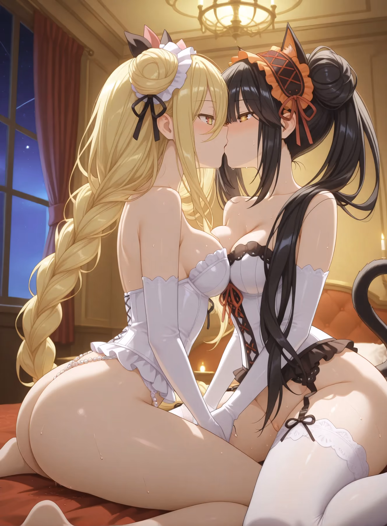 Kurumi Tokisaki x Mukuro Hoshimiya - Date A Live - Hentai Gallery - 79 Images — image 21 of 79