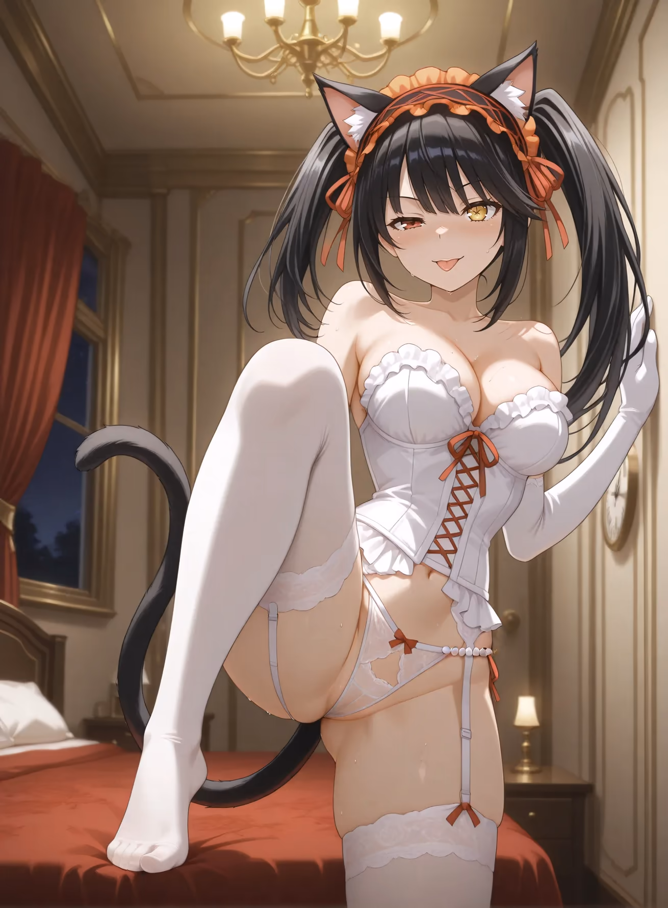Kurumi Tokisaki x Mukuro Hoshimiya - Date A Live - Hentai Gallery - 79 Images — image 3 of 79