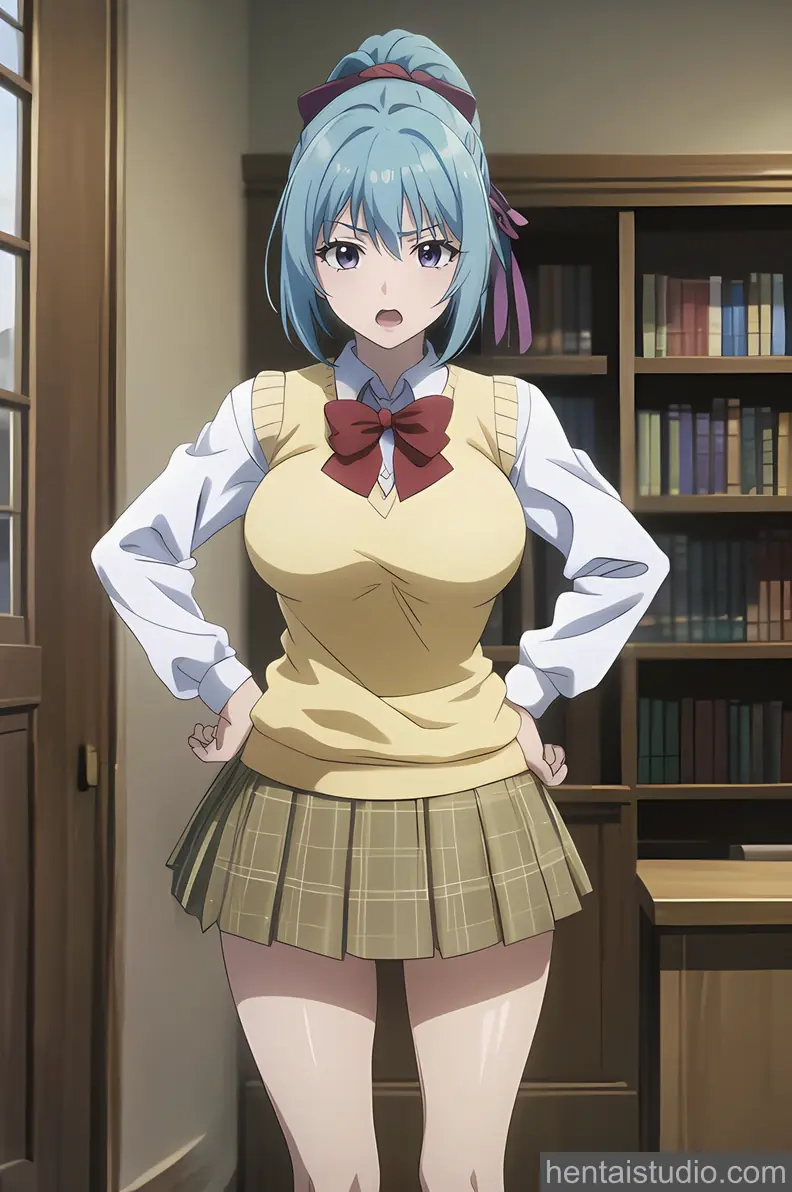 Kurumu Kurono from Rosario Vampire hentai art 1 of 17