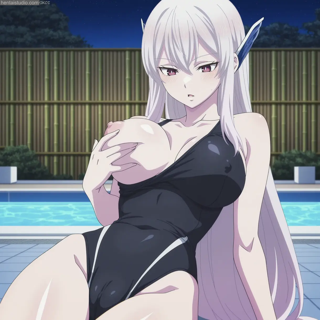 Kyouka Uzen from Chained Soldier hentai art 103 of 173
