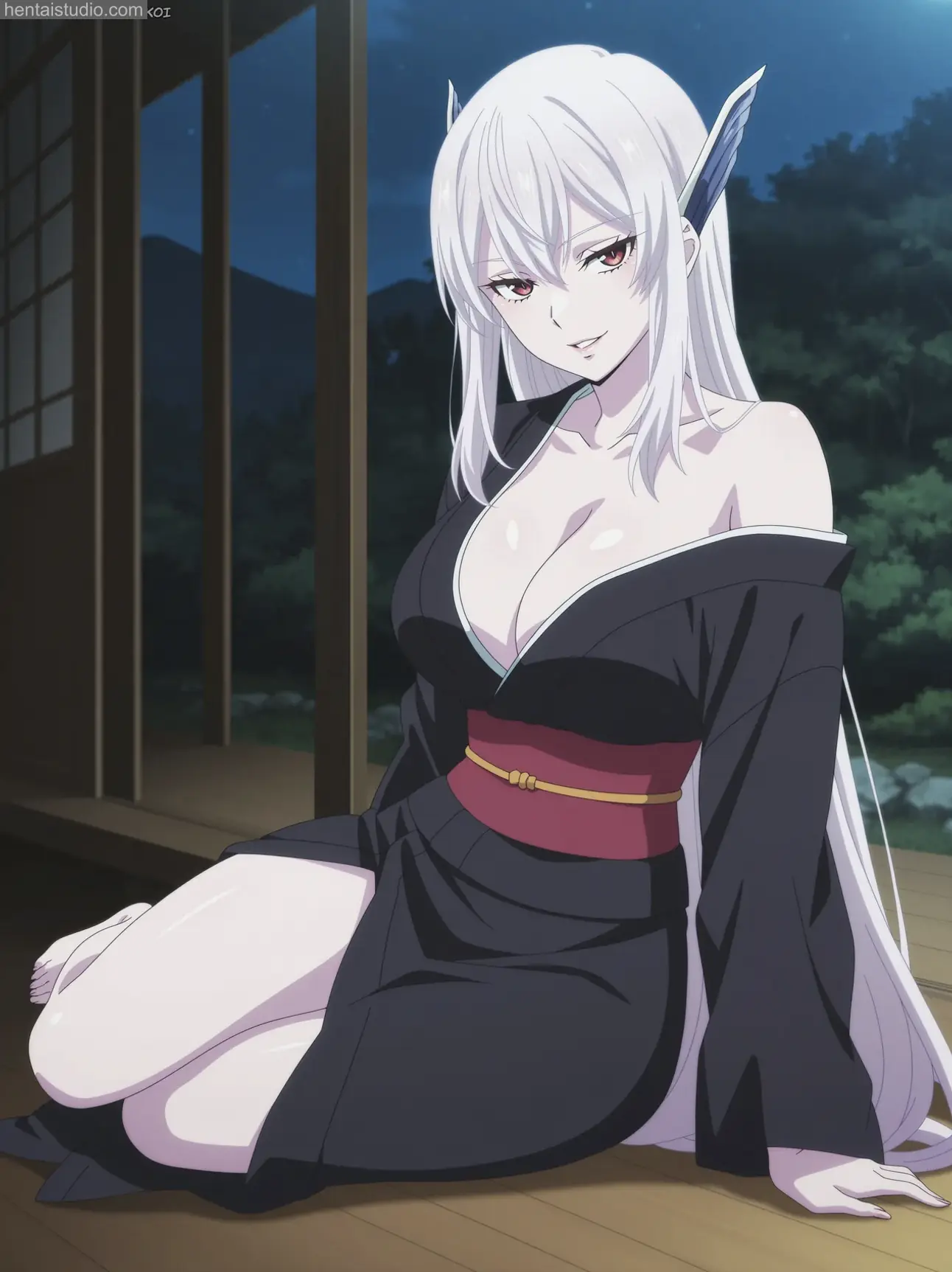 Kyouka Uzen from Chained Soldier hentai art 122 of 173
