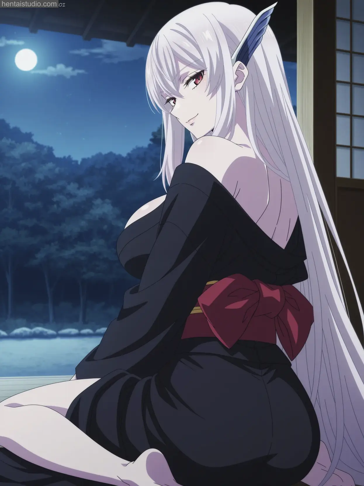 Kyouka Uzen from Chained Soldier hentai art 123 of 173