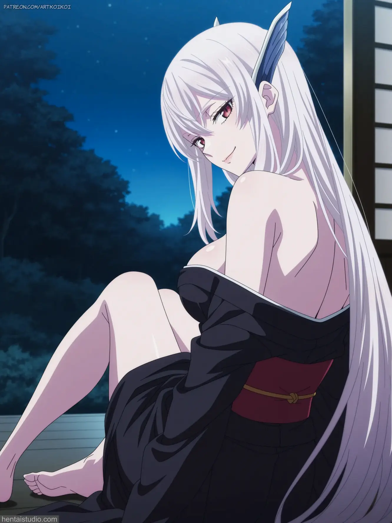 Kyouka Uzen from Chained Soldier hentai art 141 of 173
