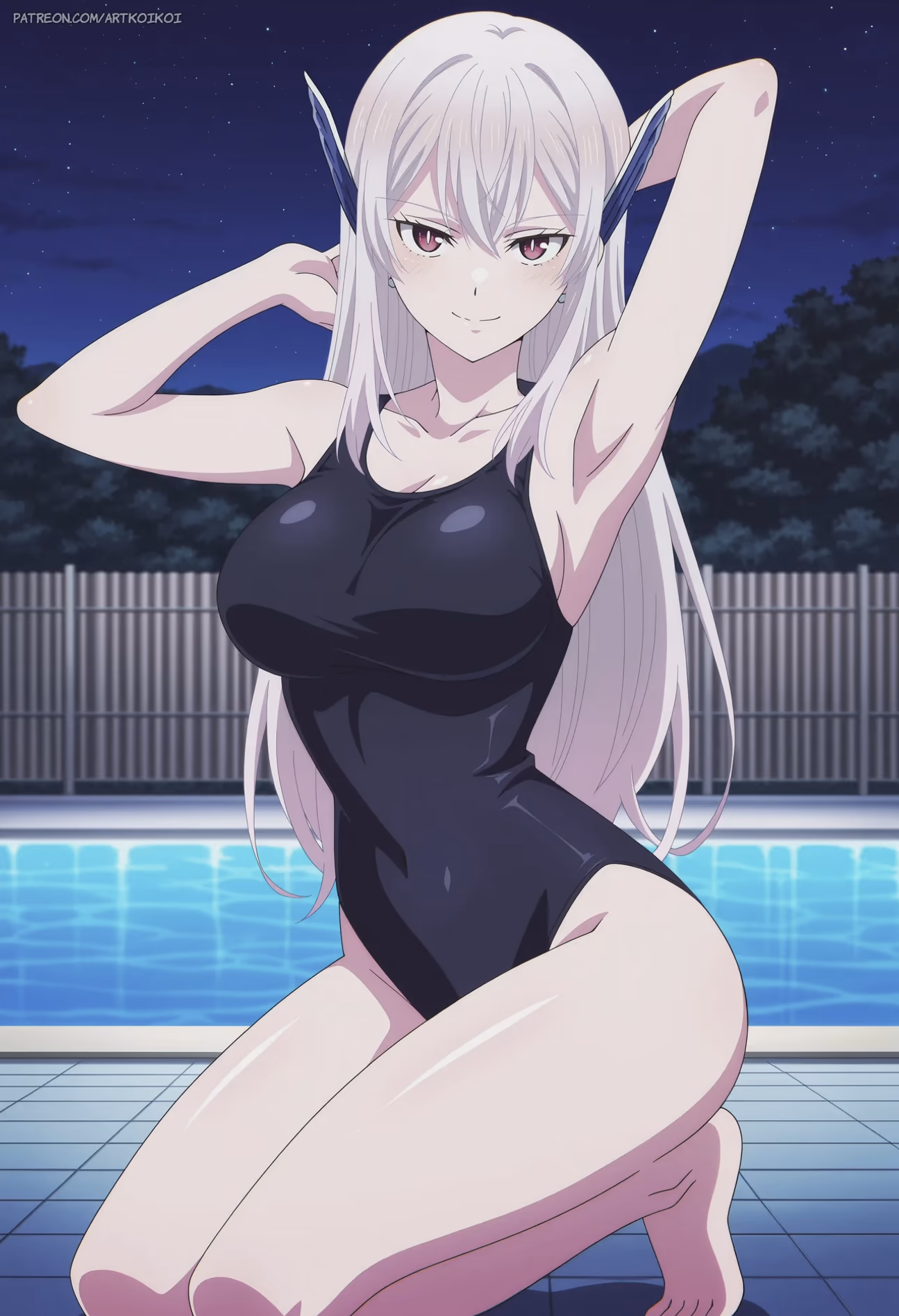 Kyouka Uzen from Chained Soldier (Mato Seihei no Slave) — image 98 of 173