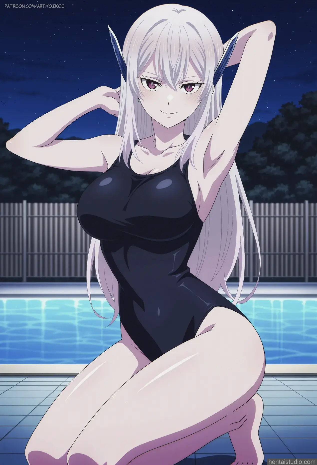 Kyouka Uzen from Chained Soldier hentai art 98 of 173