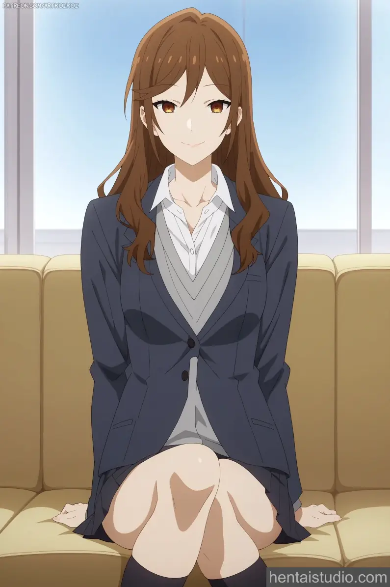 Kyouko Hori from Horimiya hentai art 26 of 28