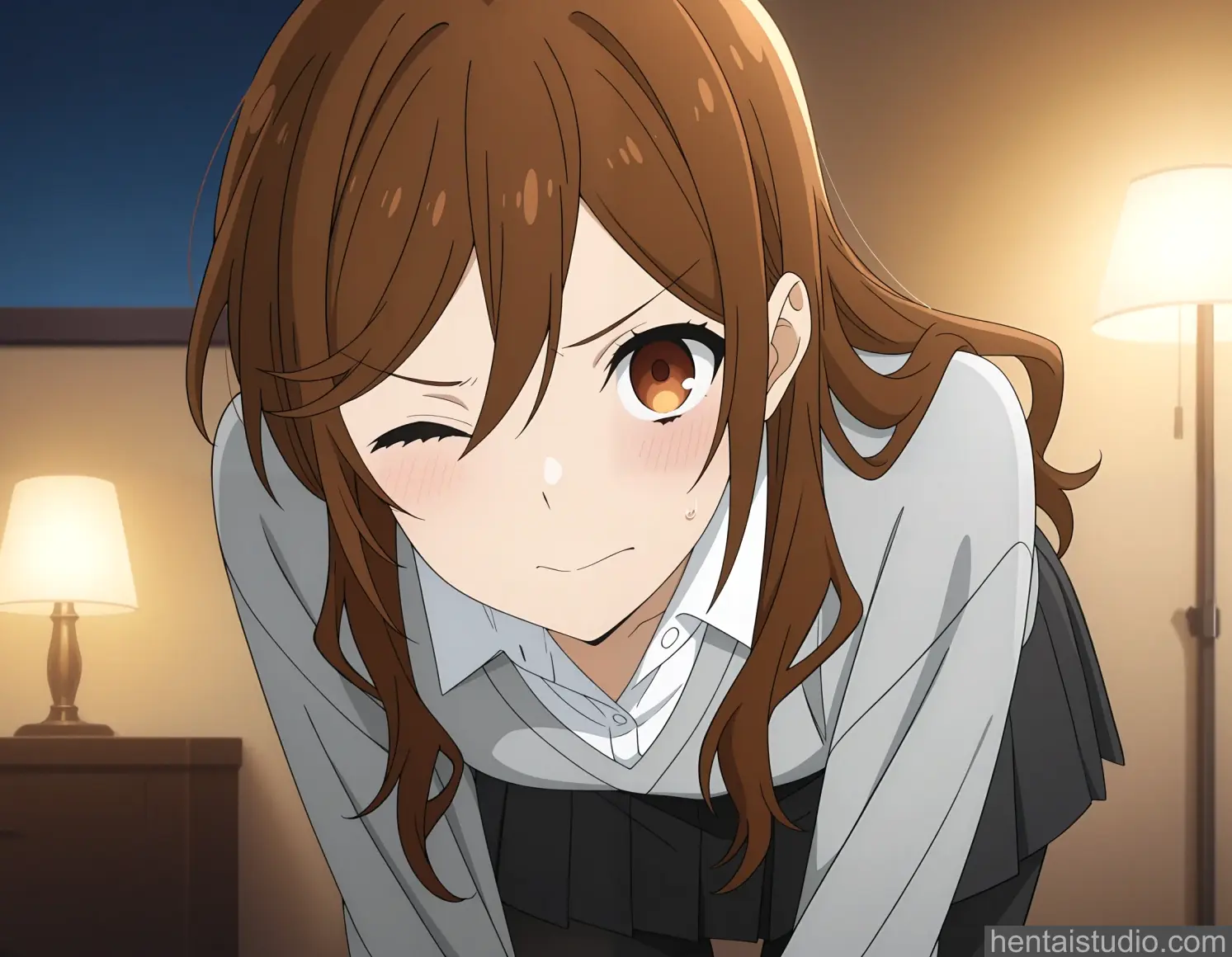 Kyouko Hori from Horimiya hentai art 16 of 27