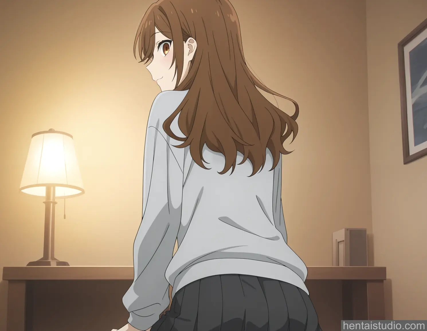 Kyouko Hori from Horimiya hentai art 22 of 27
