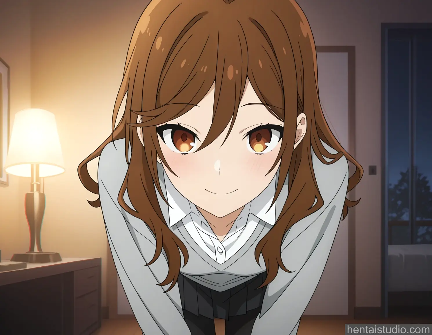 Kyouko Hori from Horimiya hentai art 24 of 27