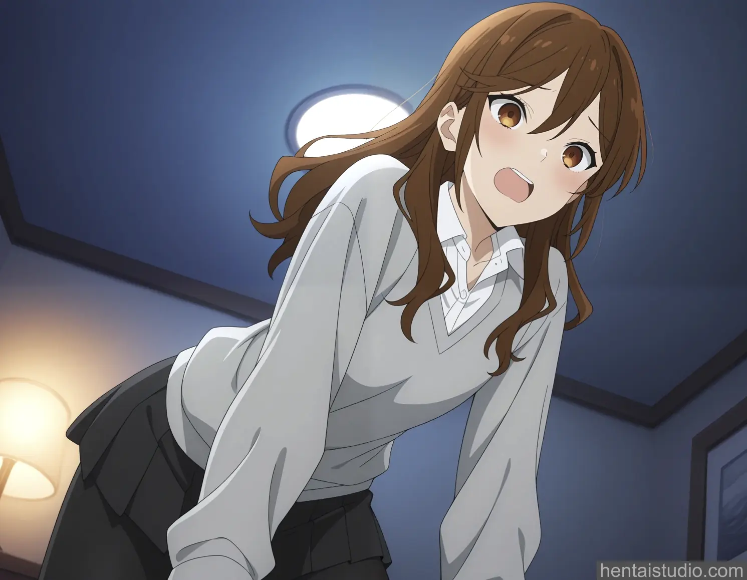 Kyouko Hori from Horimiya hentai art 25 of 27