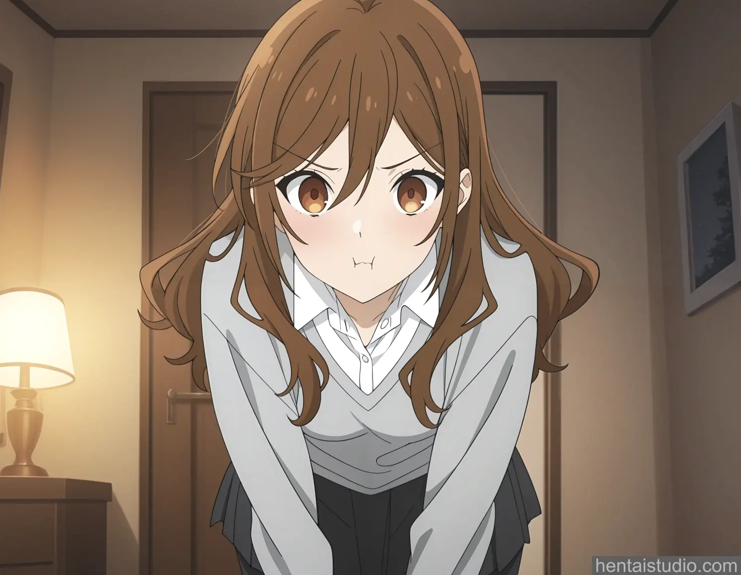 Kyouko Hori from Horimiya hentai art 26 of 27