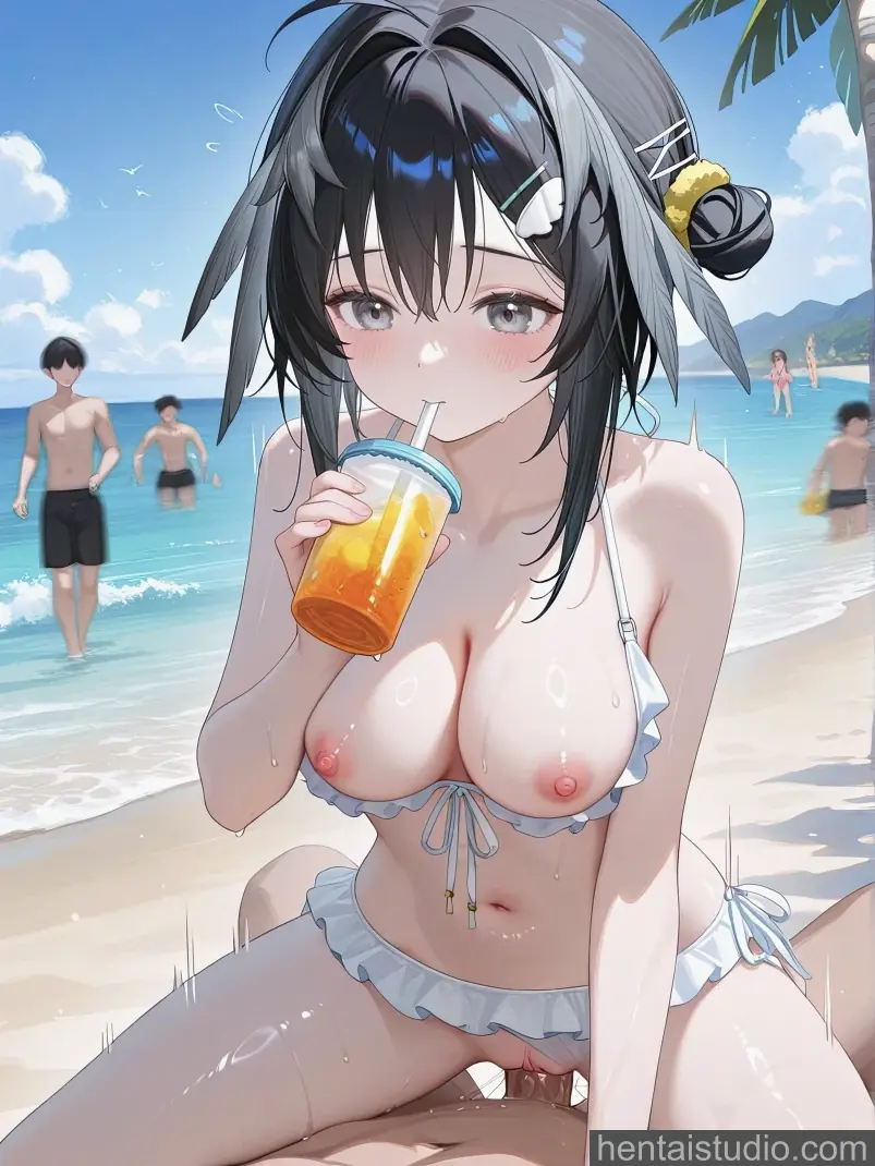 La Pluma from Arknights hentai art 130 of 158