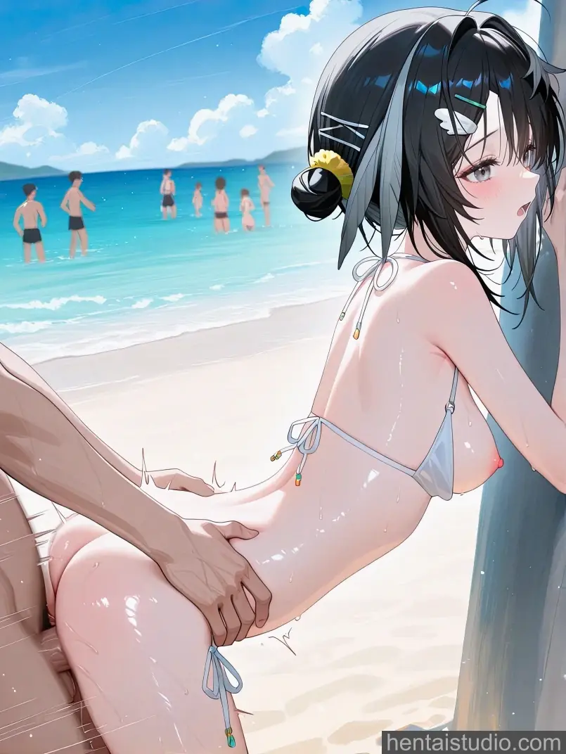 La Pluma from Arknights hentai art 57 of 158