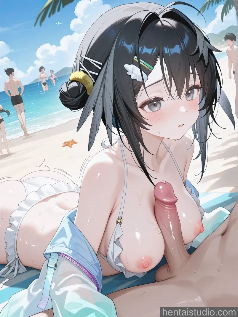 La Pluma from Arknights hentai art 72 of 158