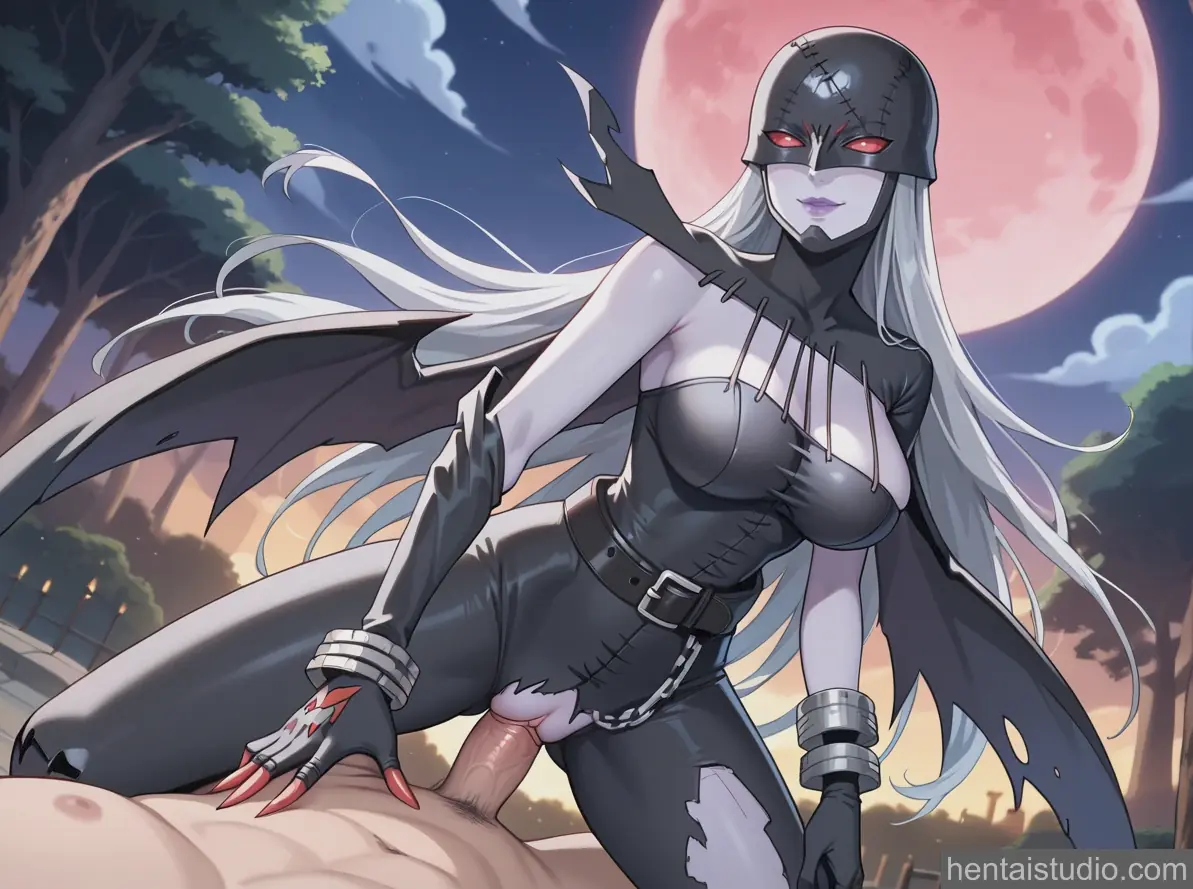 Ladydevimon from Digimon hentai art 15 of 19
