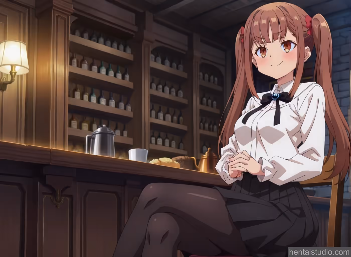 Laila - I May Be a Guild Receptionist, but I'll Solo Any Boss to Clock Out on Time (Guild no Uketsukejou desu ga, Zangyou wa Iya nanode Boss wo Solo Toubatsu Shiyou to Omoimasu) - Hentai Gallery - 61 Images — image 2 of 61