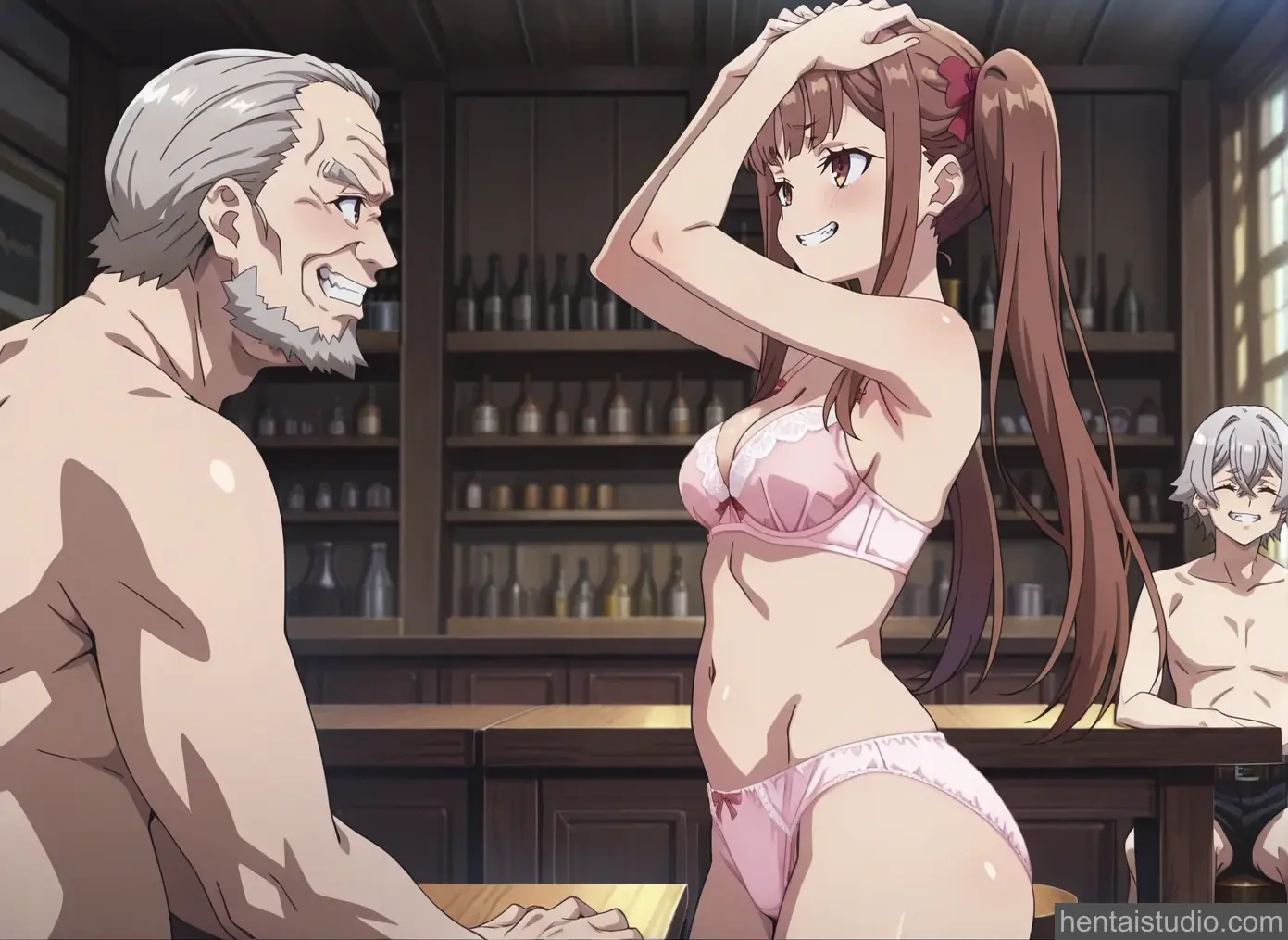 Laila from I May Be A Guild Receptionist But I'll Solo Any Boss To Clock Out On Time hentai art 19 of 61