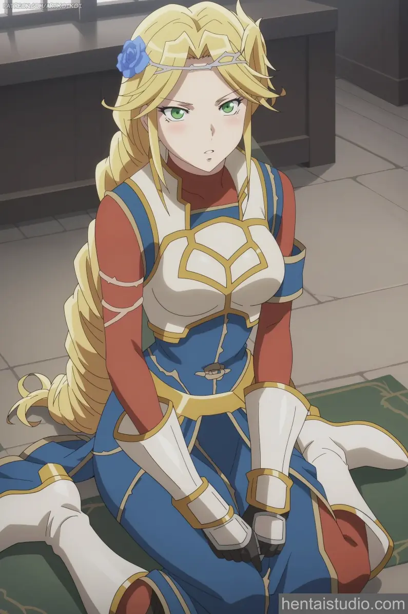 Lakyus Alvein Dale Aindra | Overlord – hentai anime character, Lakyus Alvein Dale Aindra, Overlord, Blonde, Green Eyes, Anime, Creampie, Pussy, Blowjob, Uncensored