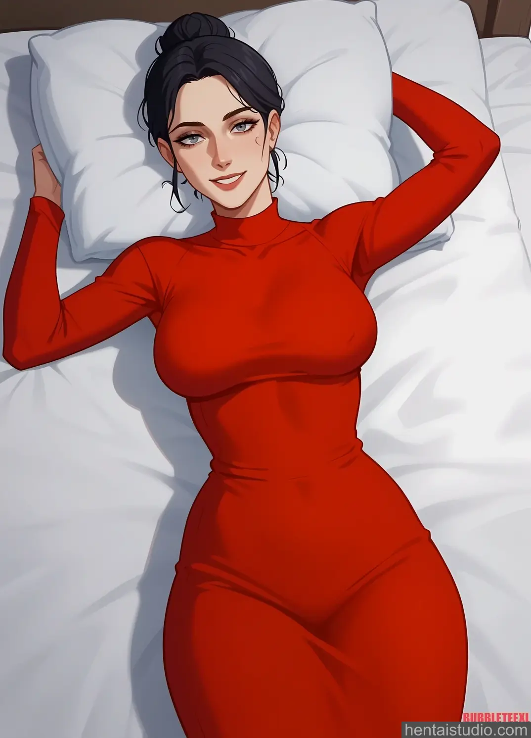 Lara Tybur from Attack On Titan hentai art 34 of 49