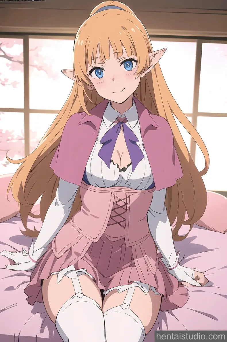 Lefiya Viridis from Danmachi Is It Wrong To Try To Pick Up Girls In A Dungeon hentai art 1 of 9