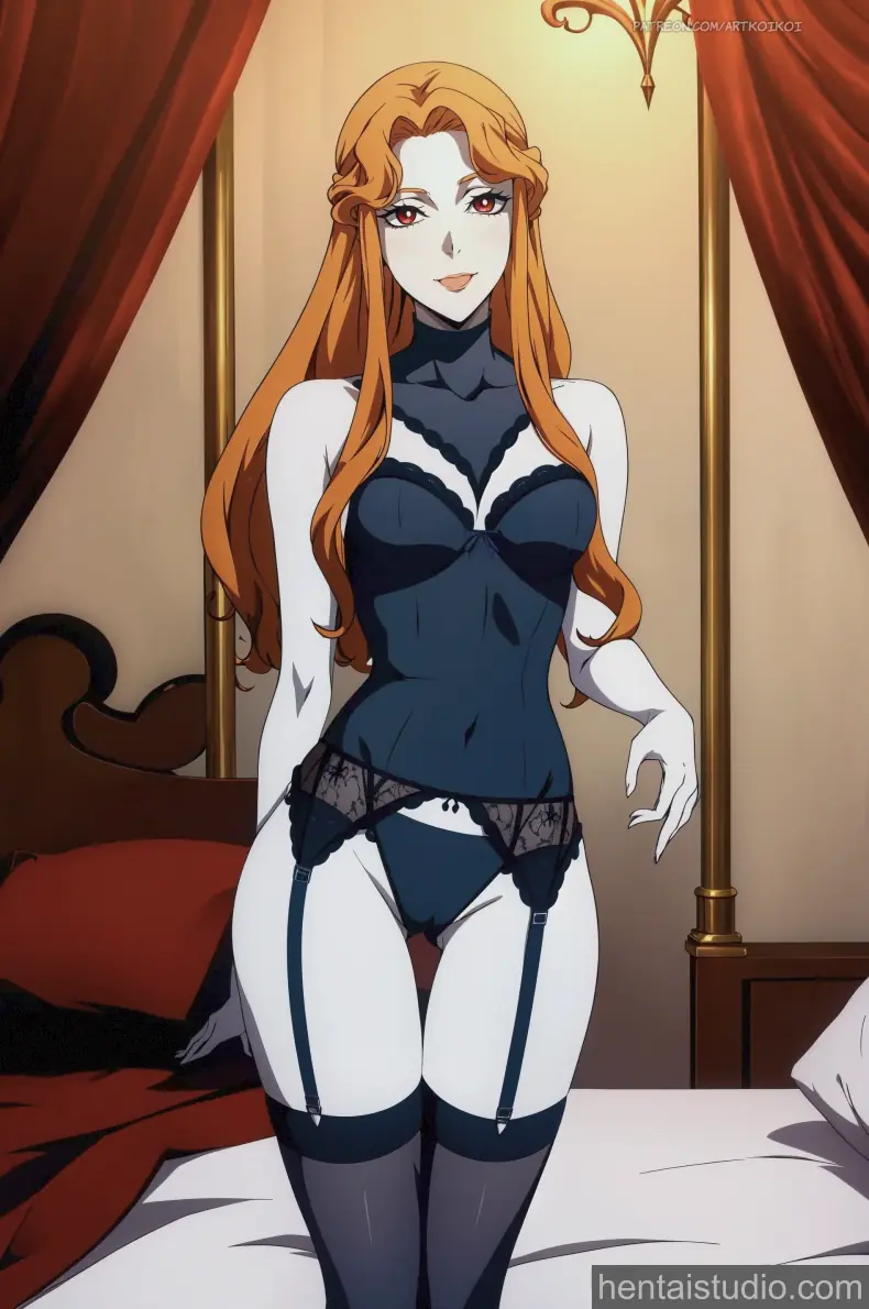 Lenore from Castlevania hentai art 10 of 17
