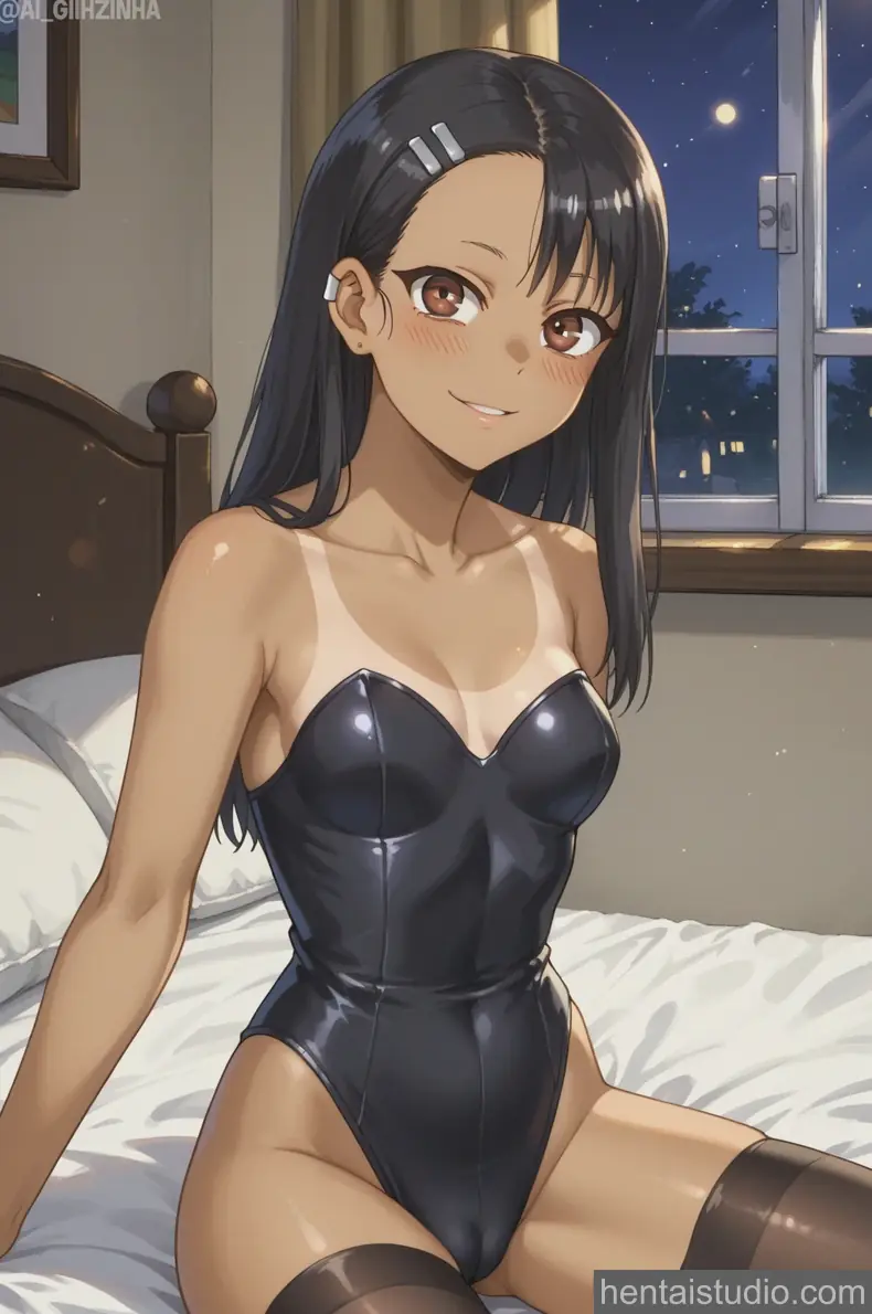 Leotard Nagatoro from Don't Toy With Me Miss Nagatoro hentai art 1 of 8