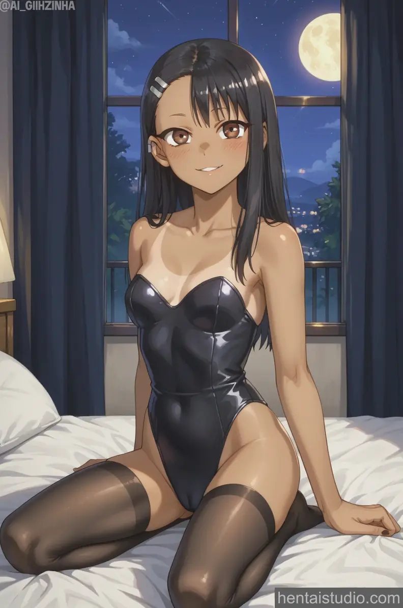 Leotard Nagatoro from Don't Toy With Me Miss Nagatoro hentai art 2 of 8