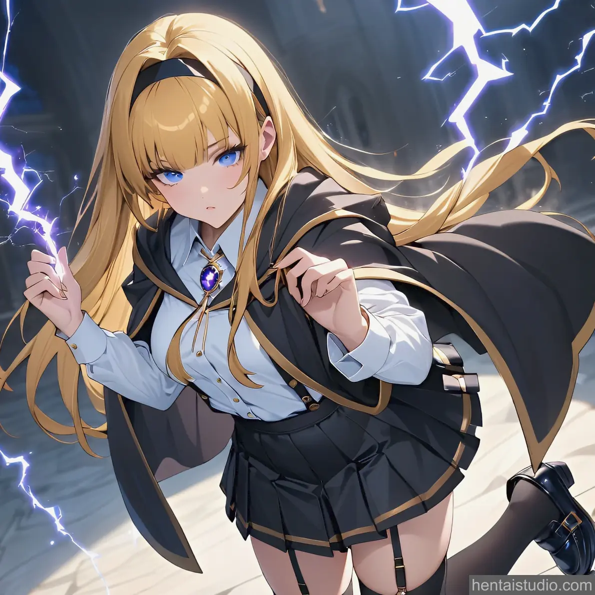 Lihanna Owenzaus from Wistoria: Wand And Sword hentai art 2 of 9
