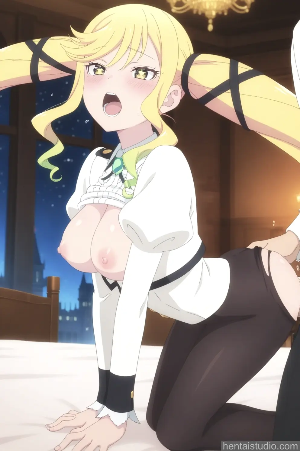 Lilisa Suzunomiya from Rock Is A Lady's Modesty hentai art 128 of 174
