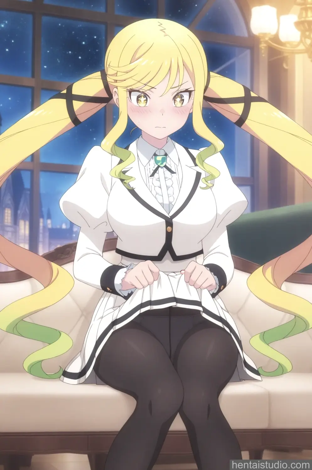 Lilisa Suzunomiya from Rock Is A Lady's Modesty hentai art 13 of 174