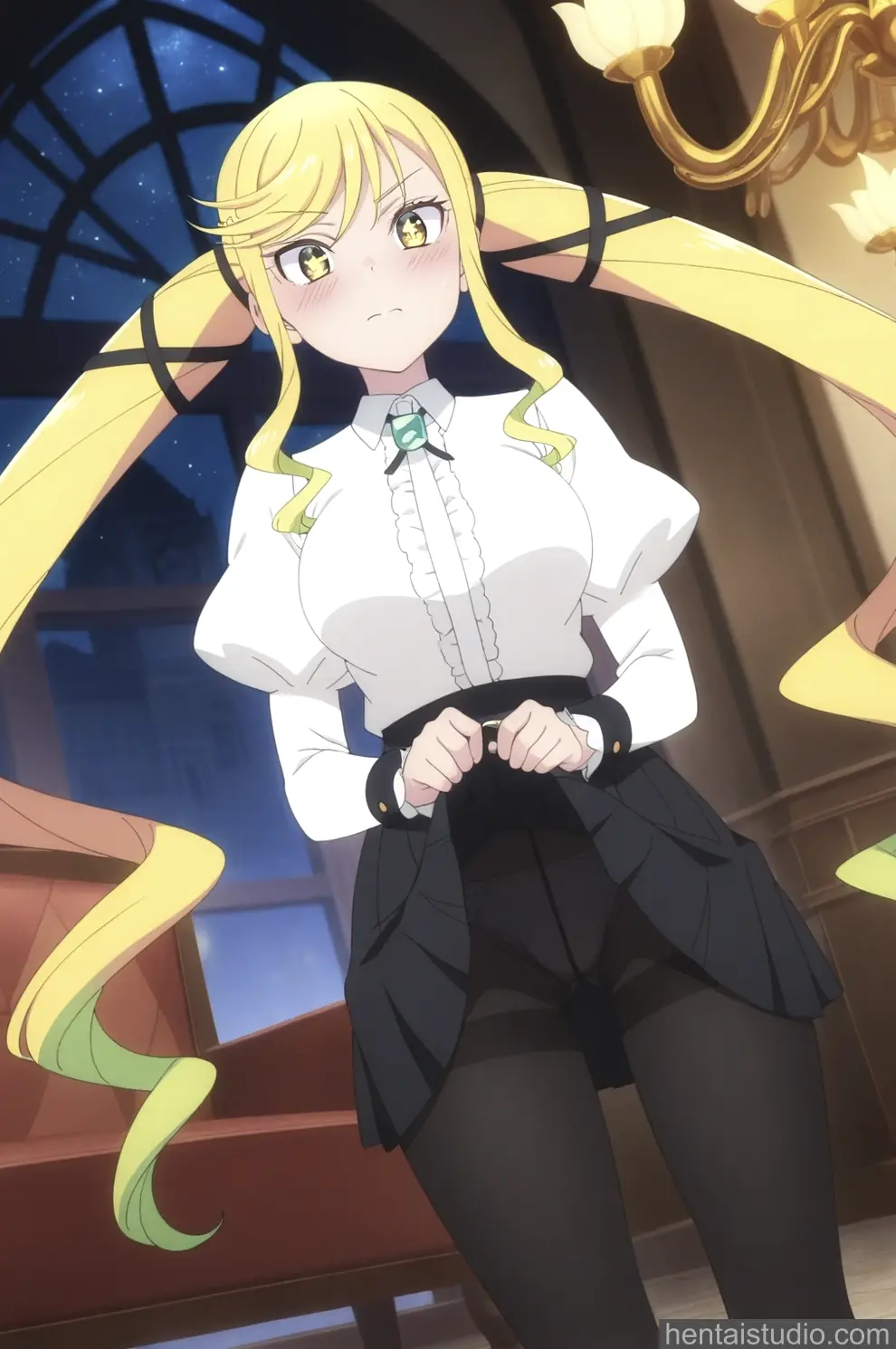 Lilisa Suzunomiya from Rock Is A Lady's Modesty hentai art 16 of 174