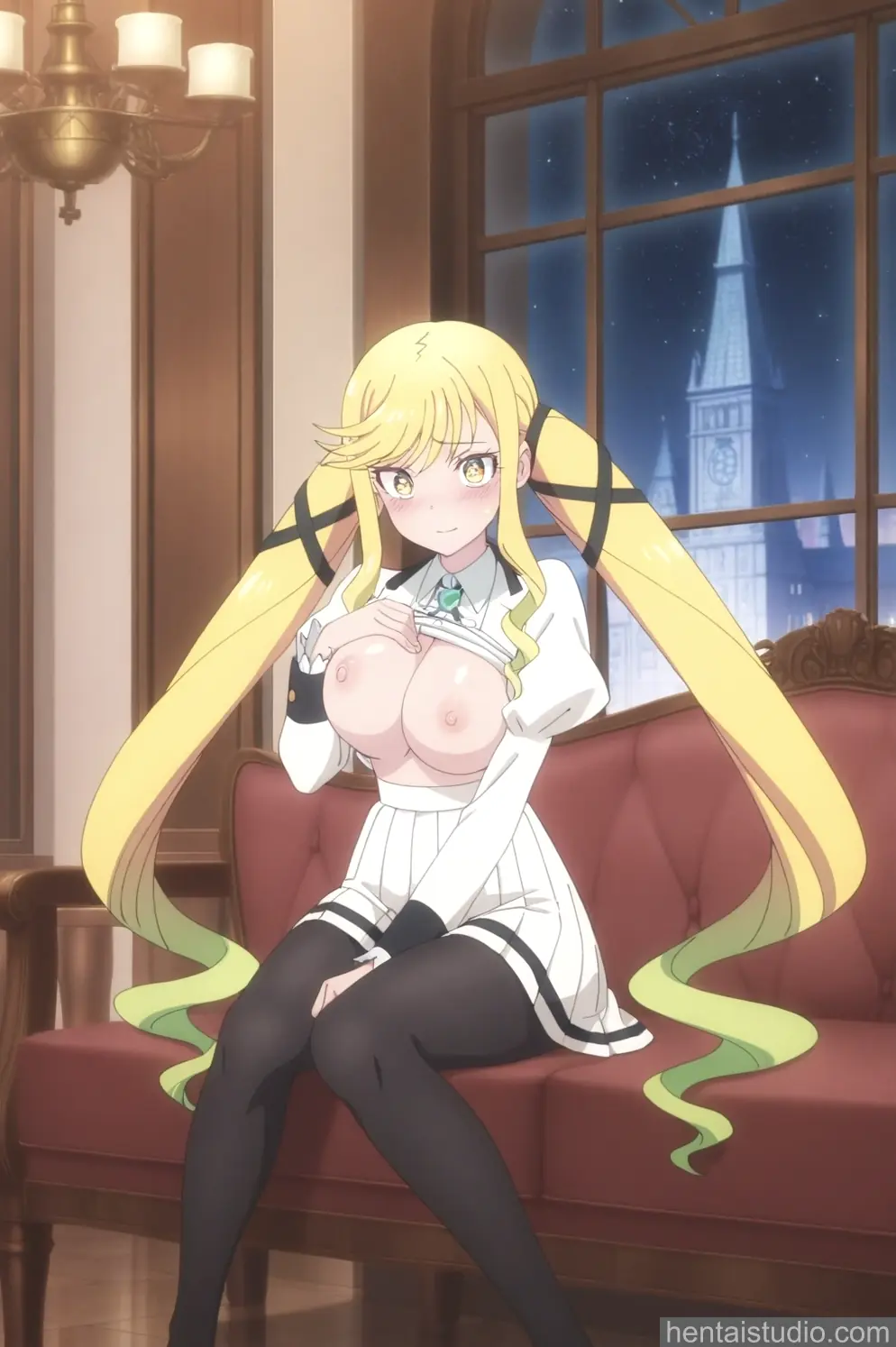 Lilisa Suzunomiya from Rock Is A Lady's Modesty hentai art 19 of 174